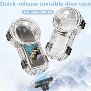 Insta360 X5 Invisible Magnetic  Dive Case / Görünmez Manyetik Dalış Kabı (60M)