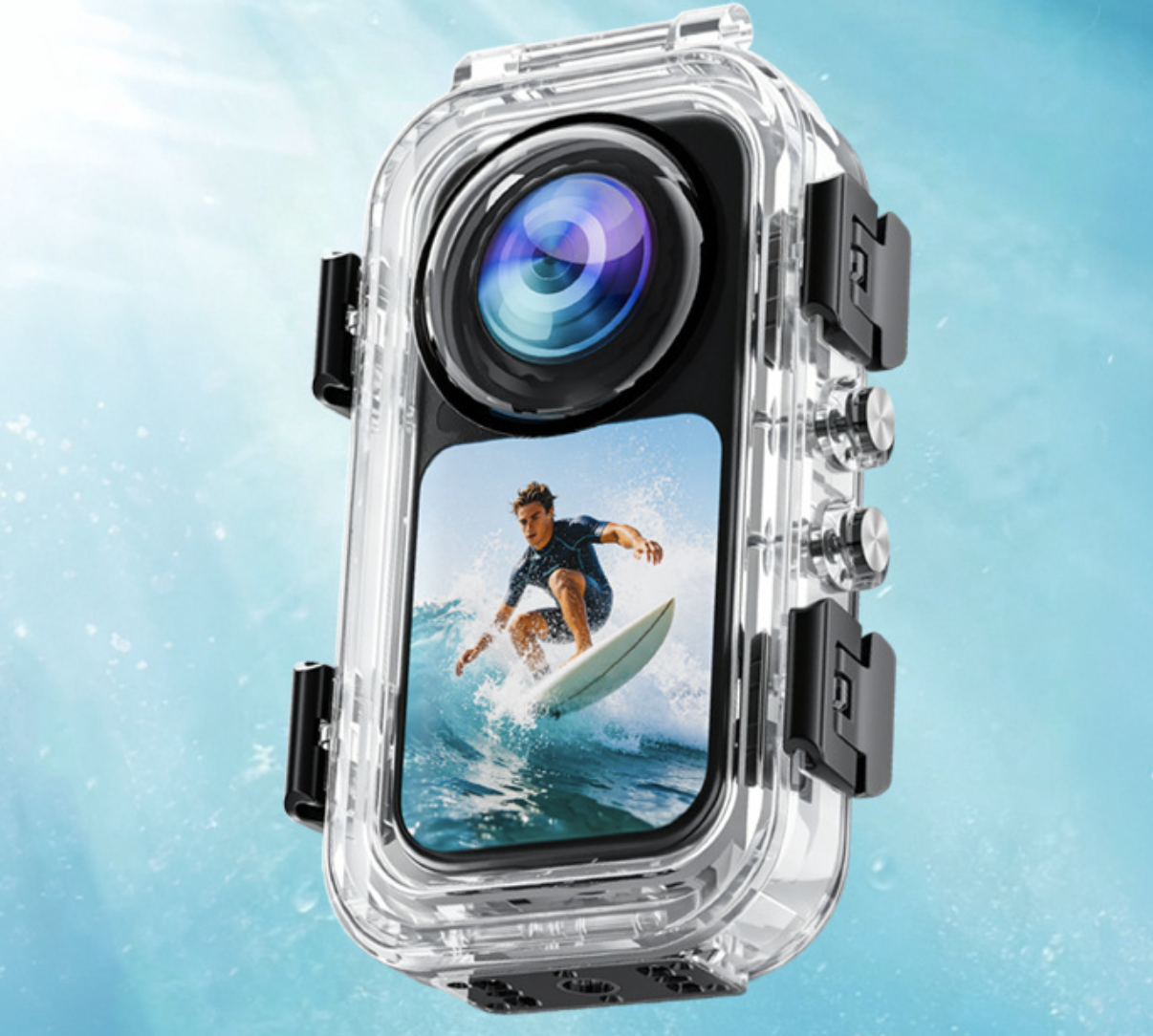 Insta360 X6 Görünmez Manyetik Dalış Kabı (60M) - Görsel 2